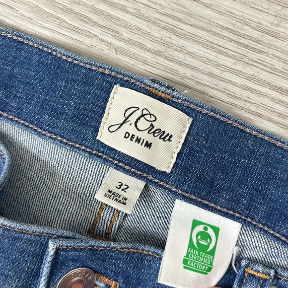 J. Crew 9" Billie demi-boot crop jean wide leg flare size 32 - Picture 8 of 16